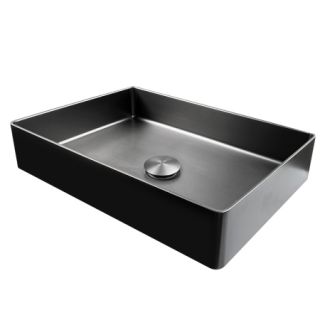 Раковина AltroBagno Astro 001018 MtGr из нержавеющей стали сталь оружейная